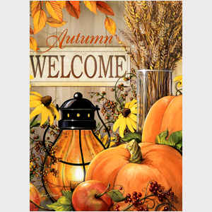 Autumn Welcome - vertical