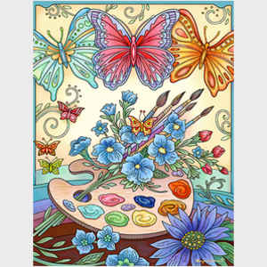 Marjorie Marjorie Sarnat Butterflies