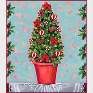 Christmas Tree Topiary