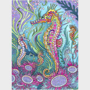 Marjorie Marjorie Sarnat Fanciful Sealife