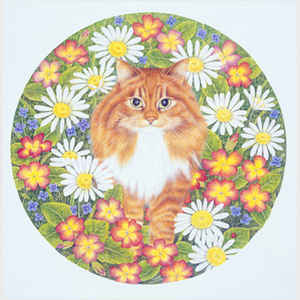 Ginger in Flowers