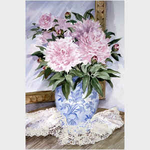 Peonies and Lace