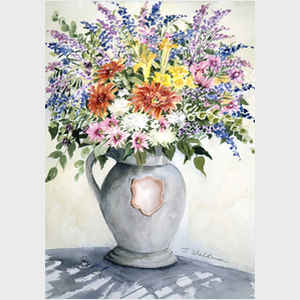 Pewter Pitcher