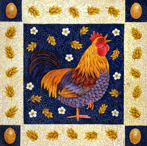 Rooster Morning