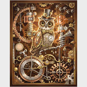 Steampunk Owl