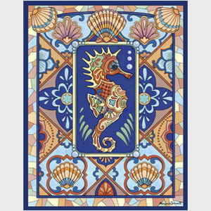 Talavera Seahorse